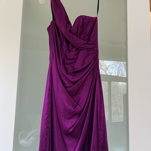 Elegant Purple Evening Dress